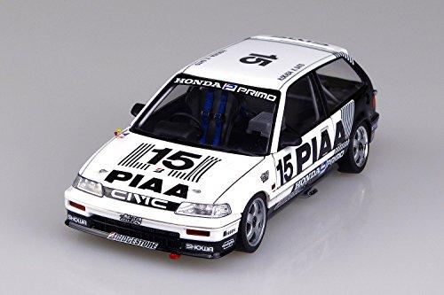 Aoshima Bunka Kyozai 1/24 BEEMAX Series No.6 Honda EF3 Civic Gr.A Plastic Model
