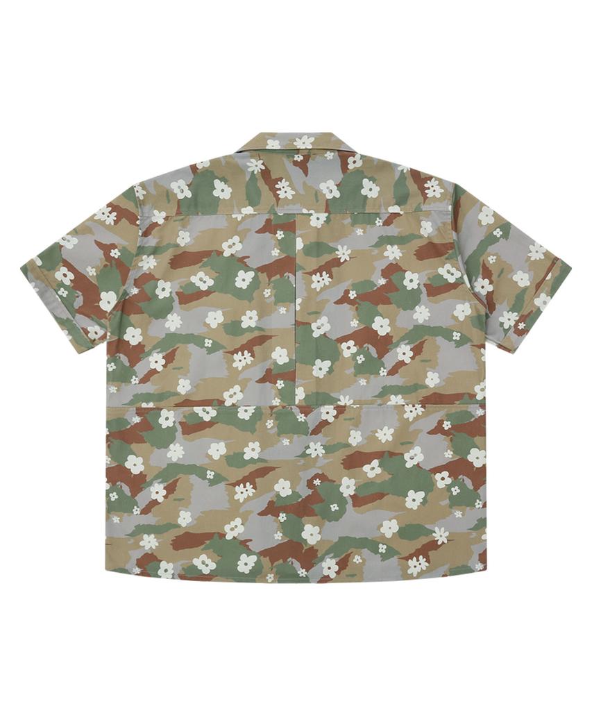 Honguseong 2Pocket Open Collar Shirts_Gray