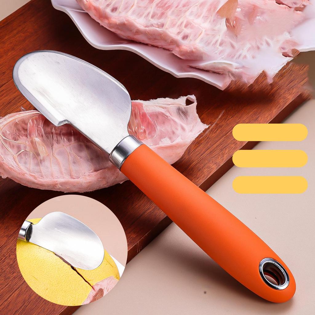 Non-Slip Stainless Steel Vegetable Peeler Cook Gadget - Ginger Grater Pomelo Peeler Fruit Planer for Garlic Carrots Onions