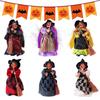 Creative Broomstick Witch Statues Funny Witch Figurines  Haunted House Decorations