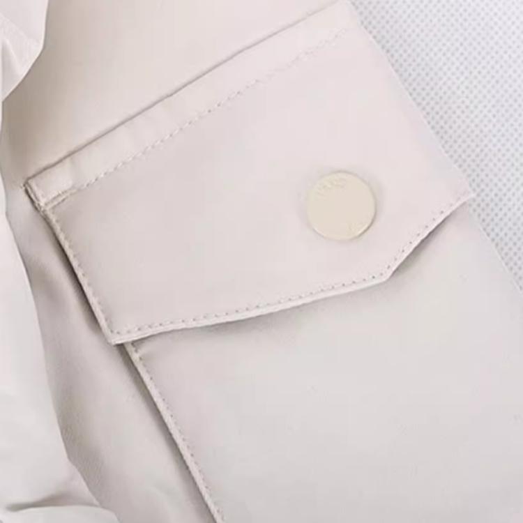 Vans FW24 Casual Fashion Versatile Jacket Women Jacket Beige VN000J2A2N1