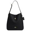 Hadley Cow Leather Shoulder Bag Large Women's Black CCD65-IMBLK