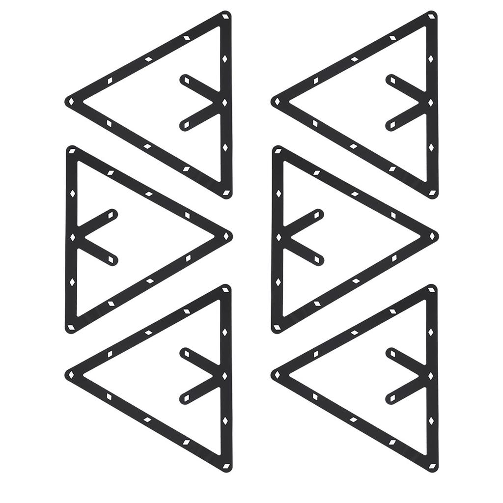 Billiard Rack Triangular   Holder Positioning Billiard Cue Accessory Suitable for Billiard   Individual Billiard Rack