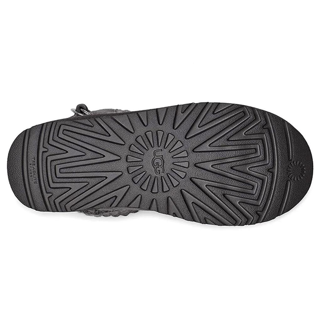 (WMNS) UGG Classic Solene Mini Cozy Stay Warm Outdoor Casual Gray Women's 1113463-CHRC