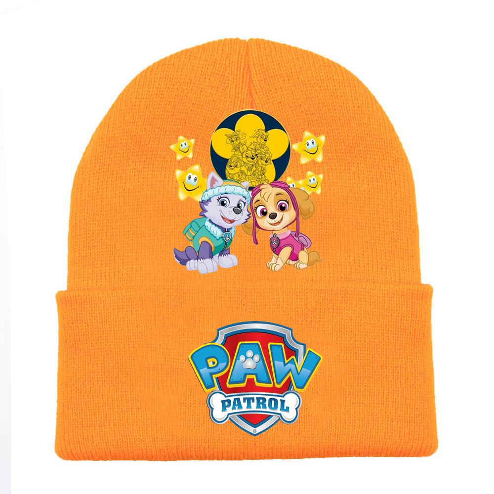 Printing Knitted Hat Thermal Insulated Roll Brim For Winter Outdoor