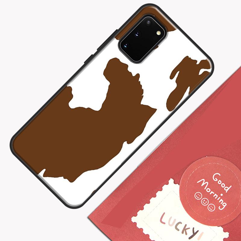 Coque de téléphone motif peau de vache tachetée pour Samsung Galaxy S25 S26 Ultra S20 S21 S22 S23 S24 Plus S9 S10 S25 FE Coque