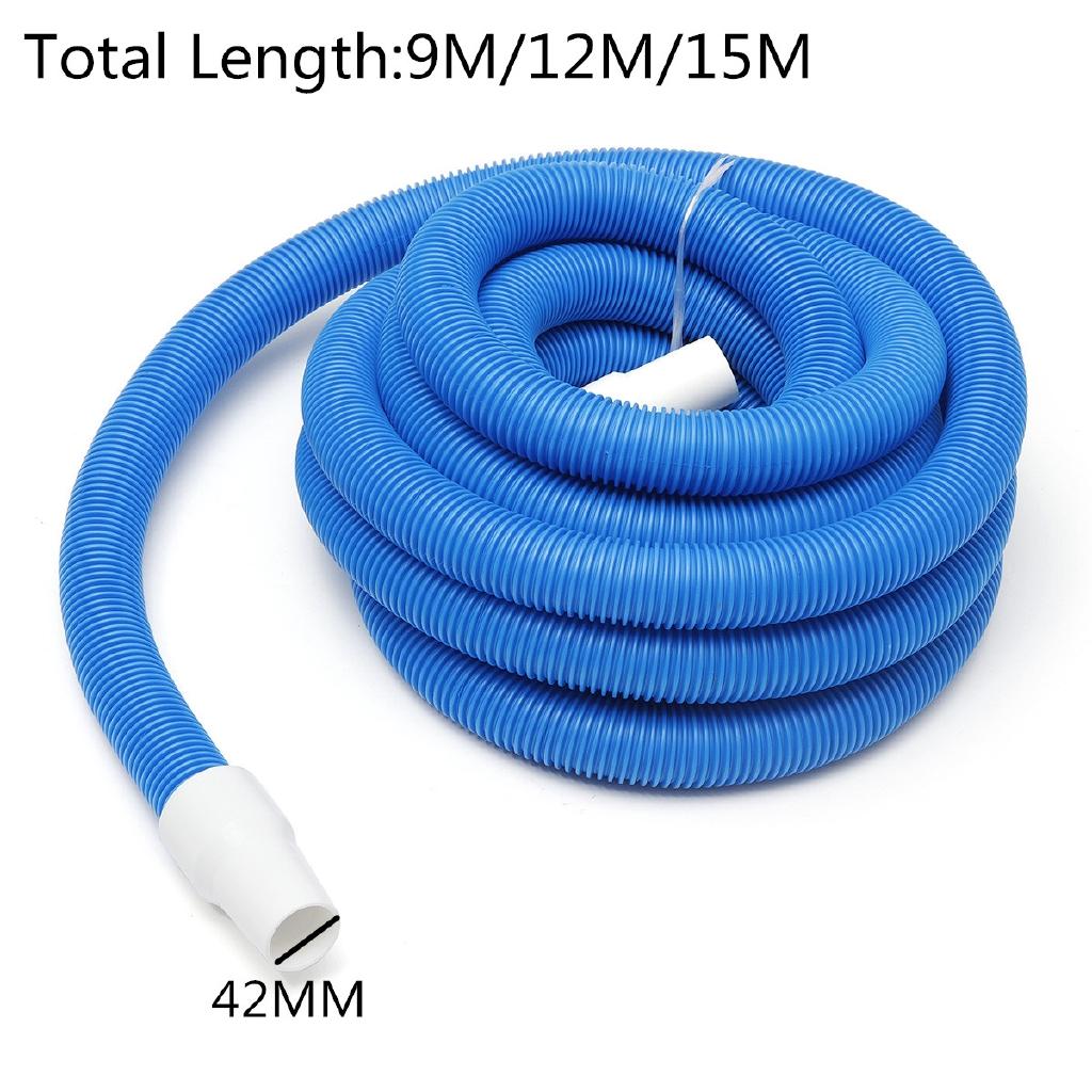 1.5inch-12m 9M/12M/15M Pool Cleaner Hose Universal Suction Swimming Replacement Pipe