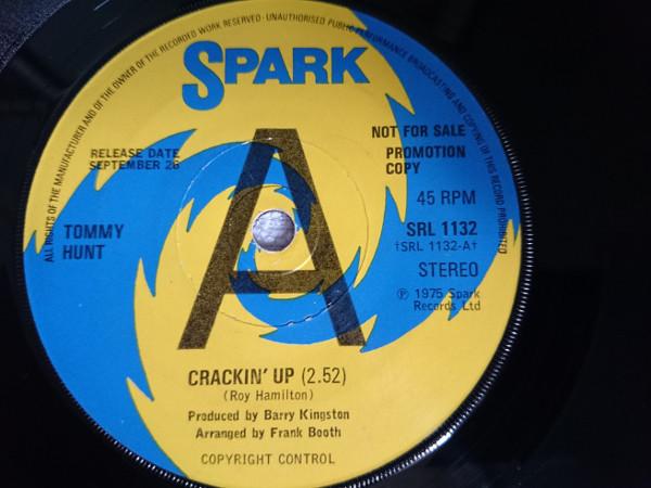 

7inch Record TOMMY HUNT - Crackin Up SRL1132PROMO Spark 1975 UK Soul/Funk Used
