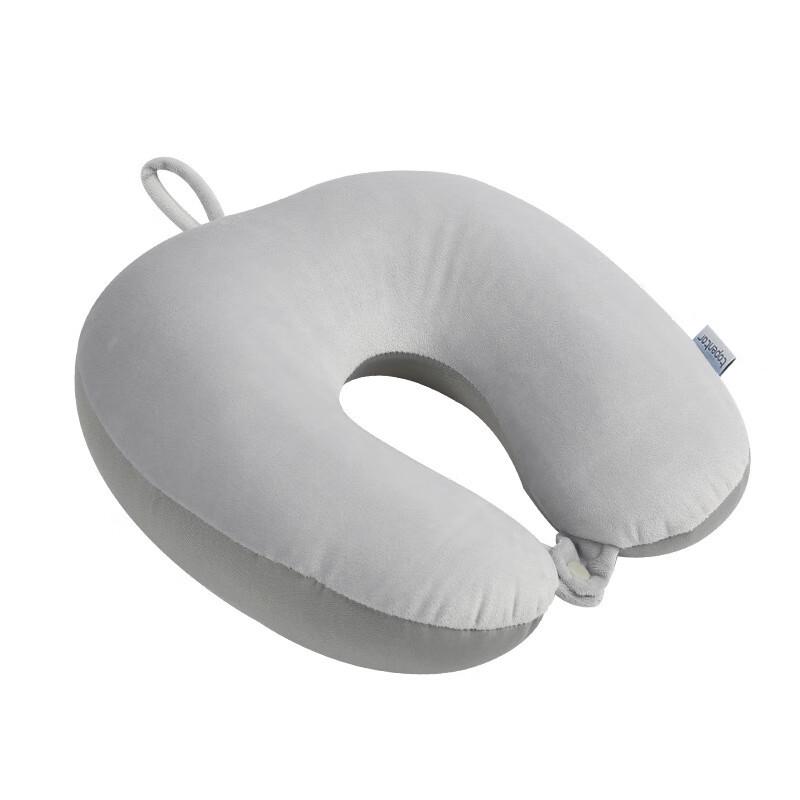 Lilang Plain Foam Particle U-Shape Travel Neck Pillow