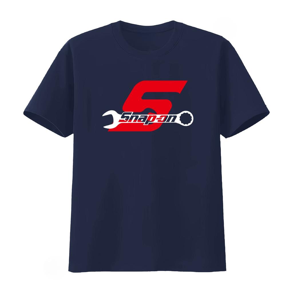 Unisexs Cotton Tshirt Snapon Print Automotive Tools Graphic Short Sleeve Casual Streetwear Black Gray White Tops For Daily Wear