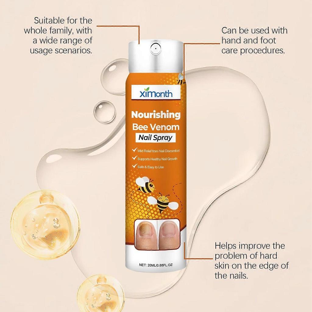 Ximonth Nail Nourishing Spray Gently Cleanses Hands And Feet, Strengthens The Nail Surface, And Moisturizes And Softens The Keratin