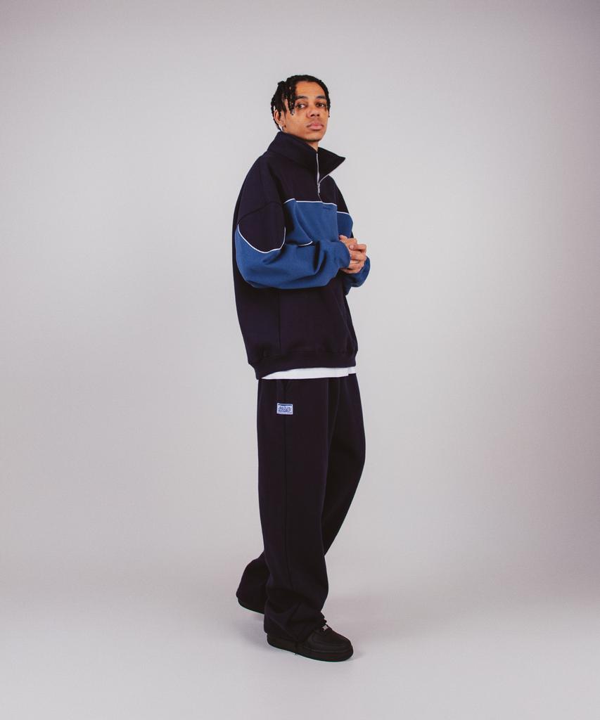 ALL DAY HOOPS Adh Wide String Sweatpants [Navy]