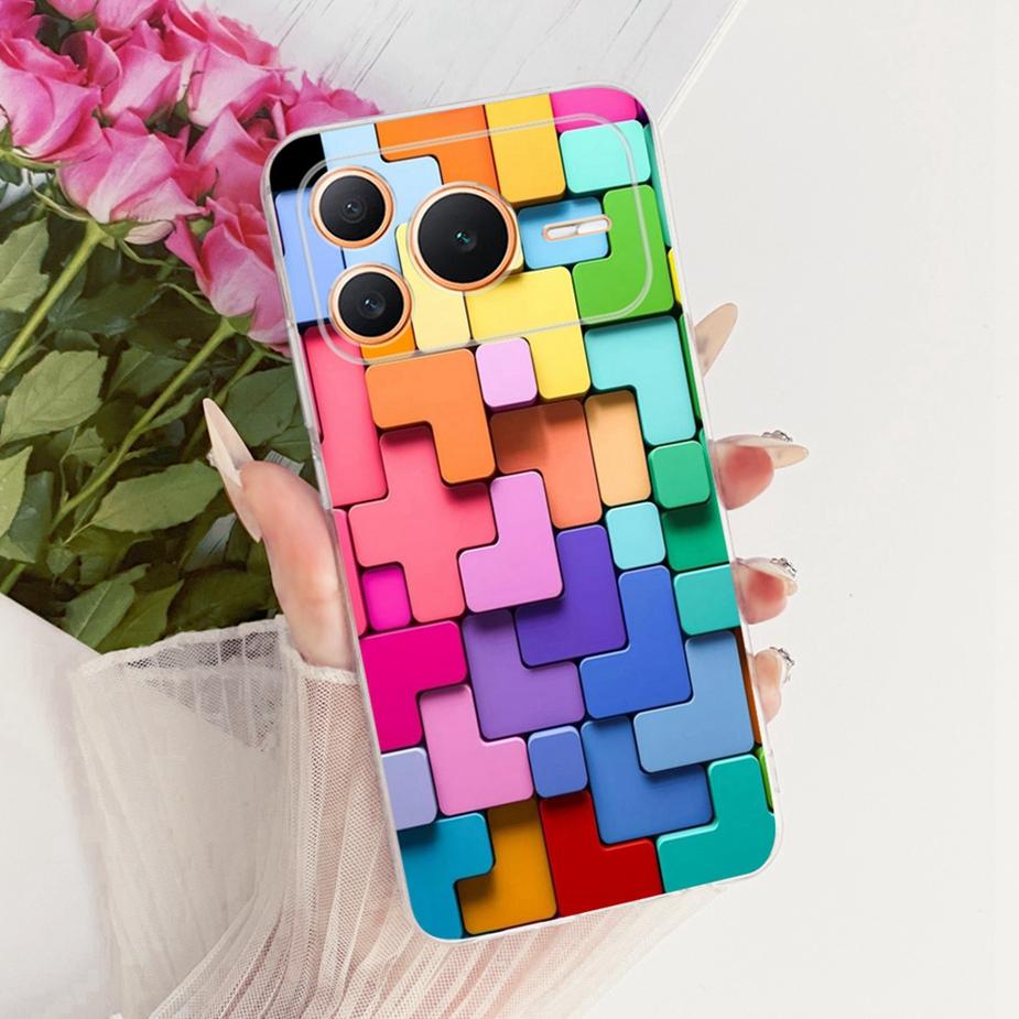 

For Honor Power 2 5G Case SER-AN00 Luxury Flowers Painted Cover Soft Slim Phone Case For Honor Power DVD-AN00 Honor Power2 Shell Honor Power