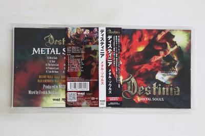 CD DESTINIA - Metal Souls GQCS90584 WARD 2018 Japan Obi Metall Gebraucht