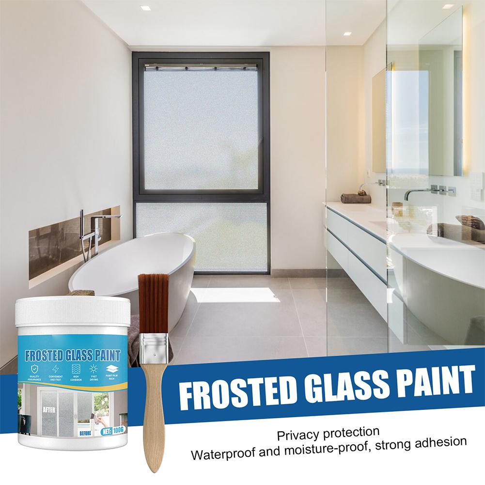 Frosted Glass Film Paint Frosting Paint Window Film Frosted Glass Paint For Home Shower Kitchen Rental Room & Office