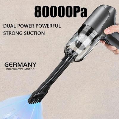 Nový originální bezdrátový vysavač 12000/80000Pa 6 v 1, bezkartáčový, přenosný robotický vysavač do auta, ruční domácí spotřebiče do auta