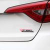 1 szt. Metalowy naklejka Logo Emblemat Odznaka TURBO Turbo do samochodu Naklejki Stylizacja samochodu Akcesoria do dekoracji DIY