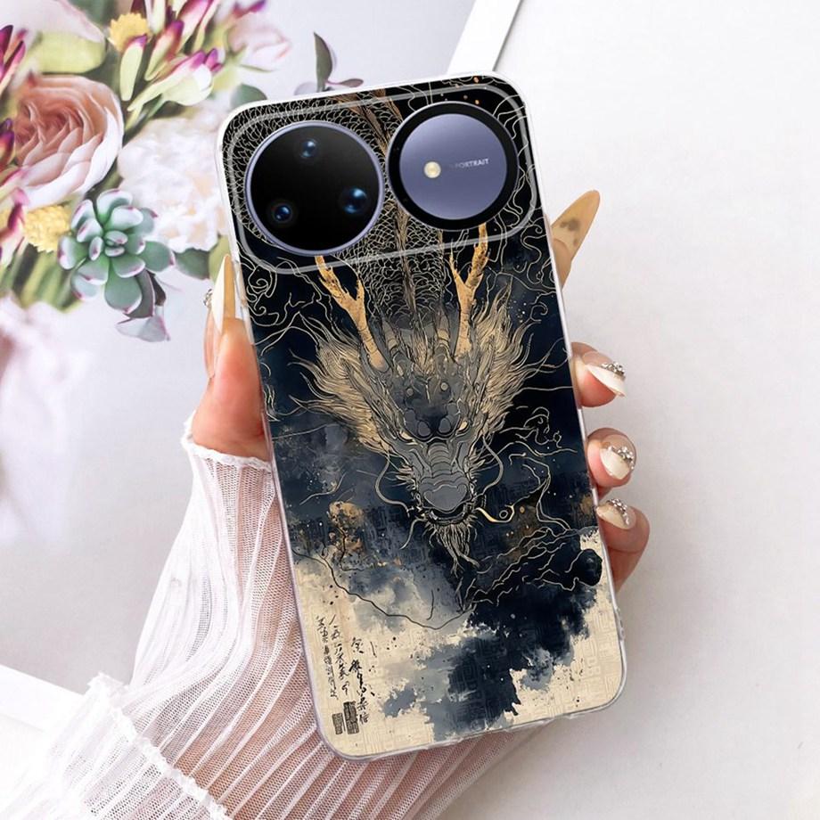 For Huawei Nova 15 Ultra 15 Pro Phone Case Soft Clear Silicone Back Cover Butterfly Dragon Cat Floral Painting Funda Nova15 Capa