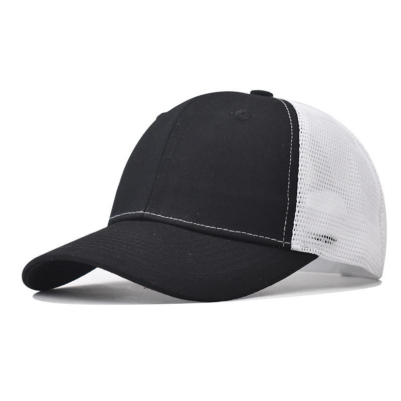 Curved Slightly Hat Eaves Baseball Hat Cotton Material Hat Sunscreen