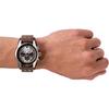 Fossil Męski zegarek kwarcowy w stylu brytyjskim - Chronograf z trzema tarczami, Stylowy design biznesowy CH2565