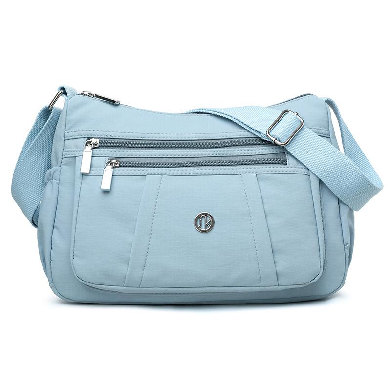 Ein-Schulter-Tasche, Schlichter und modischer Rucksack, Multifunktionales Reisen, Kleine quadratische Tasche mit mehreren Fächern