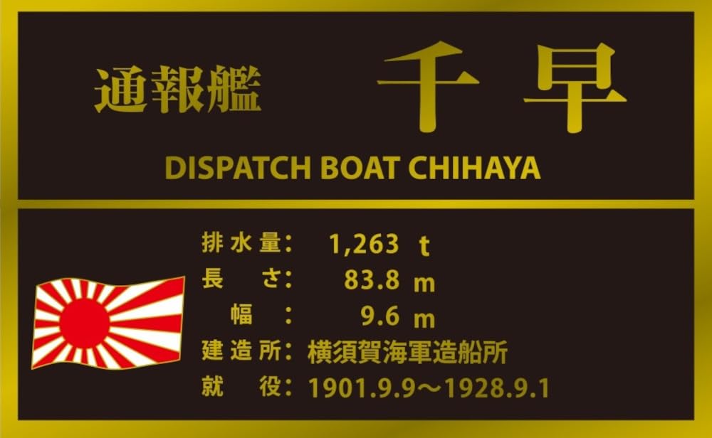 Foresight 1/500 Japanese Navy Dispatch Ship Chihaya Resin & Metal Kit MSM-034 (Ship)