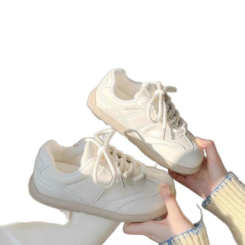 Spring little white shoes women's ugly cute big head shoes new versatile campus style sports and leisure board shoes