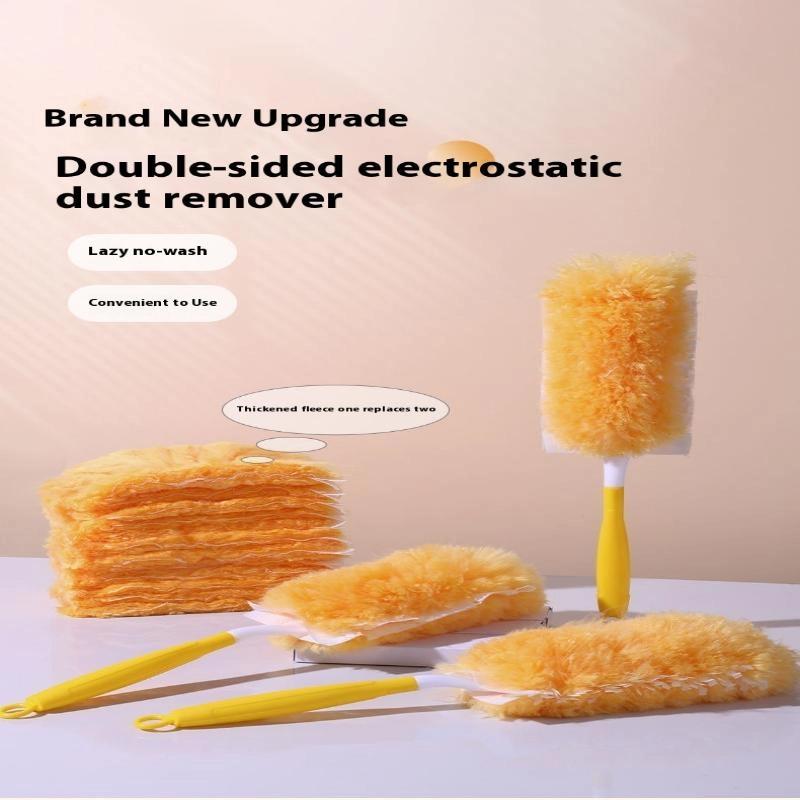 3/10/11Pcs Disposable Electrostatic Duster - 360° Double Sided Precipitator, Dust Spider Web Roof Desktop Cleaning Supplies