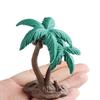 Exquisites Unique Mini Landscape Artificial Coconut Tree Model Trees Fake Miniature Trees Fairy Garden Landscape Scenery