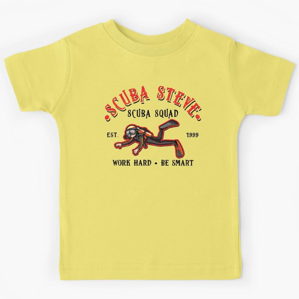 Scuba Steve Scuba Squad Lts Kids T-Shirt 160