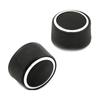 2 Pcs Replacement Rear Radio Audio Volume Control Knob for 22912547 Air Conditioning Switch Knob Car Accessories Plastic