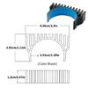 Aluminum Heat Sink Durability For 36mm Stepper Motors For K1C Extruder Motors Improves Long Service