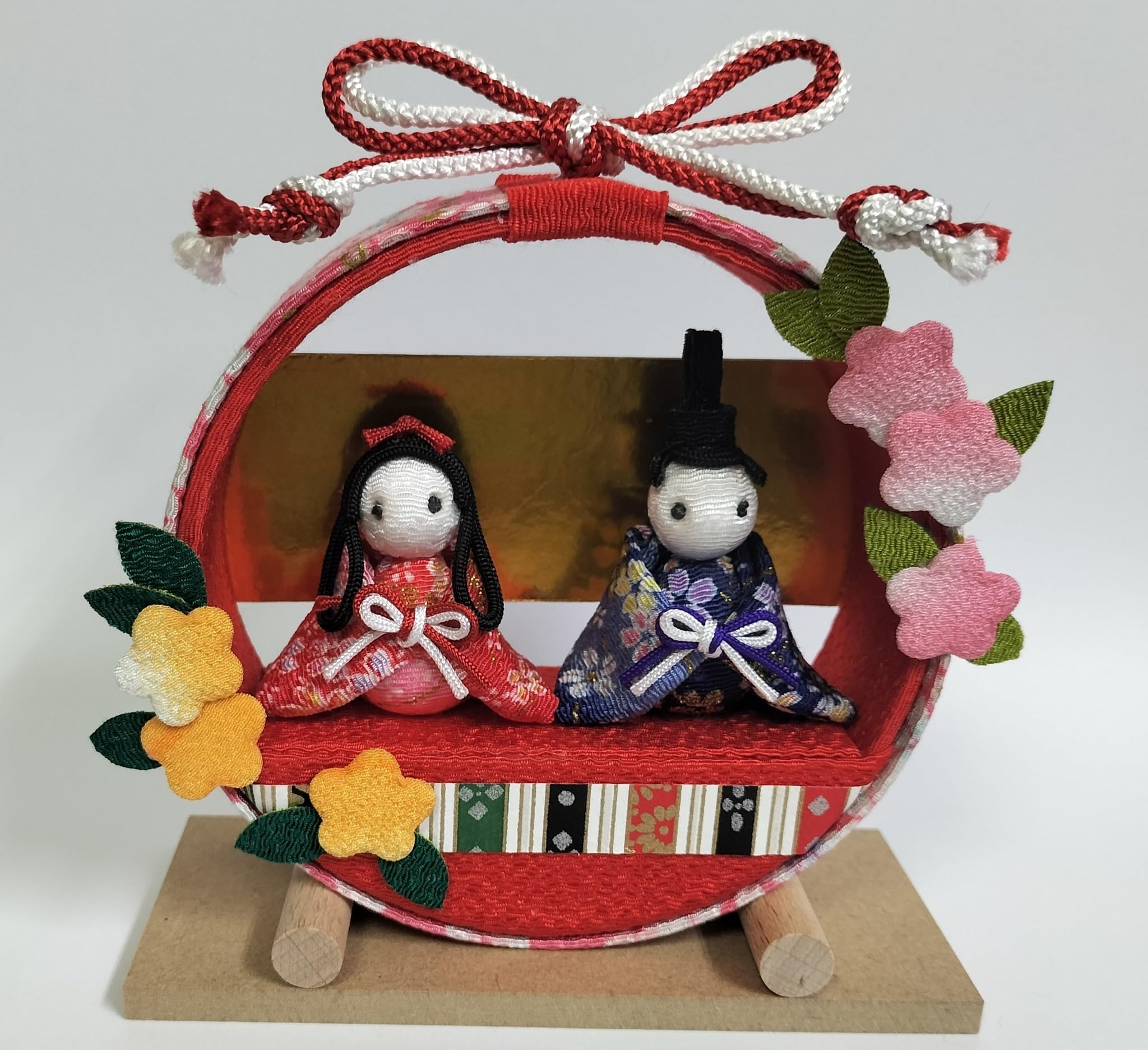 

Hinamatsuri Japanese Chirimen Craft Kit