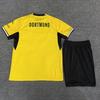Dortmund Home Quick-Dry Football Kit: Men's & Kids' Jersey Set