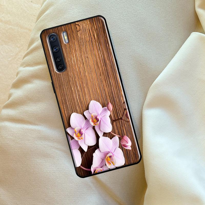 Orchid Flowers Colorful Case For Oppo A96 A76 A16 A18 A38 A58 A78 A98 A74 A94 A54 A80 A60 A40 A15 A17 A57 A5 A6 Pro