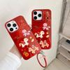 Chinese Red Gold Ingot Horse Case for iPhone 17/16 Pro Max/15/14 – High-End Feel