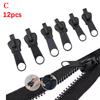 6pcs Zipper Repair Kit Universal Instant Zipper Repair Replacement Zipper