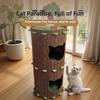 All-in-one Cat Castle House 2-layer Cat Bed New Cat House  Cat Furniture