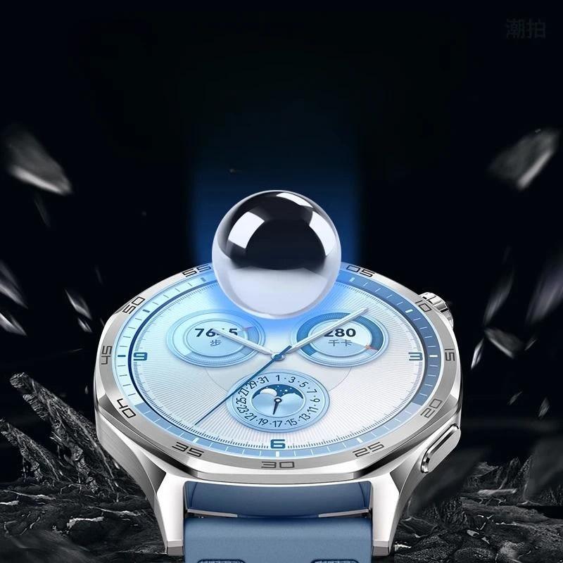 1-5PCS Protective Glass For HUAWEI Watch GT5 46MM 41MM GT5 Pro Screen Protector Anti Scratch HD Tempered Glass for huawei Watch
