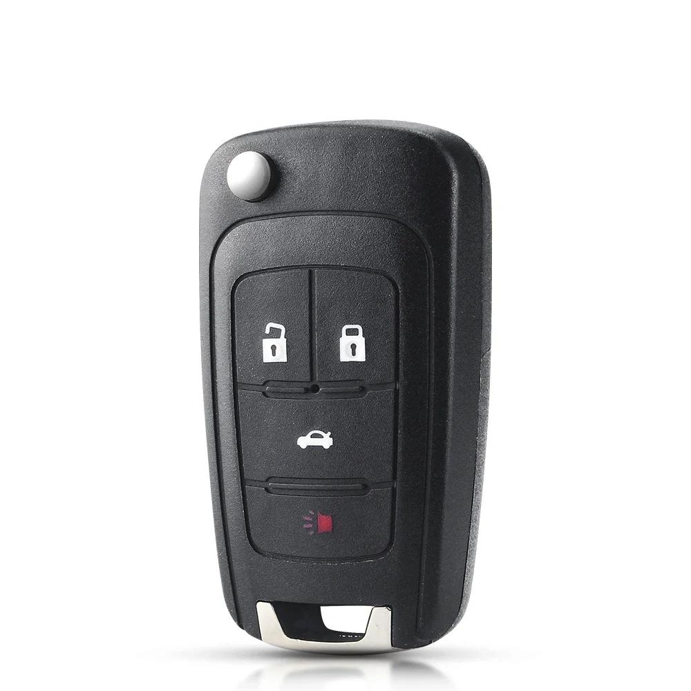 S Flip Folding Remote Car Key Shell For Chevrolet Cruze Epica Lova Camaro Impala For Opel Fob Hu100 Replacement Case