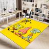 1pc Spongebobs Adventure Day Carpet for Playroom Bedroom Living Room Sofa Home Decor,kids Game Area Rug Non-slip Floor Mat Y7294