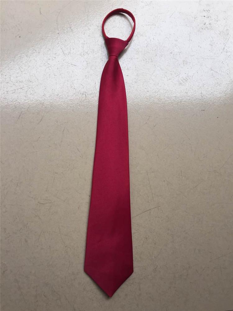 

Мужской эластичный галстук с пряжкой, галстук-пряжка длиной 42 см, шириной 8 см, подарок для студента, школьная форма, галстук для охраны темно-красного