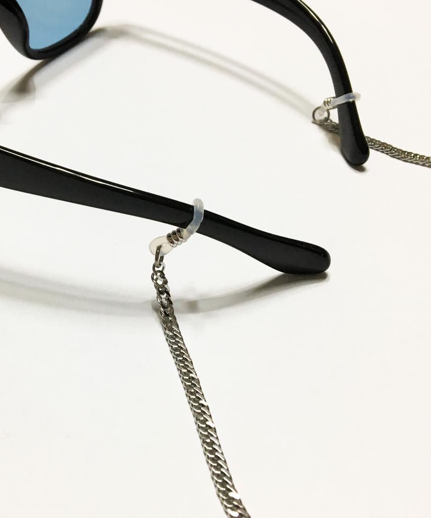 Segseuto [Surgical Steel][Eyeglass Chain] W-Type 005 Silver
