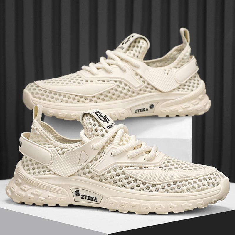Fashion CYYTL Summer Sneakers Mesh Breathable Shoes For Men Casual Outdoor Running Tennis Luxury Platform Sports Hiking Designer Loafers