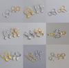 Fashion Silver Jewelry Sets 925 Sterling Silver Moon Star Snake Dangle Earring Huggie Earrings Gold Plated Hoop Earrings Women