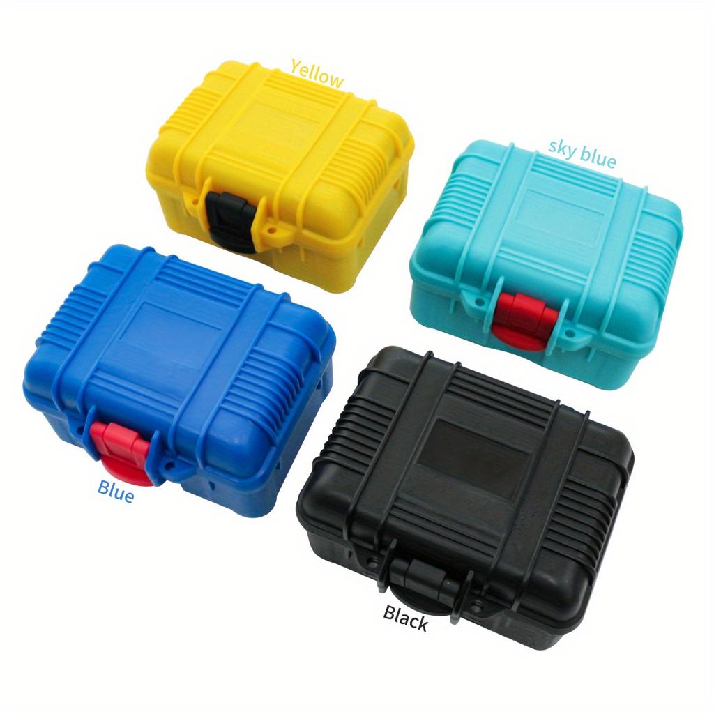 1pc Portable Watch Case, Durable Plastic Watch Storage Box, Fall Prevention Watch Organizer, Protective Moisture-proof Watch Box