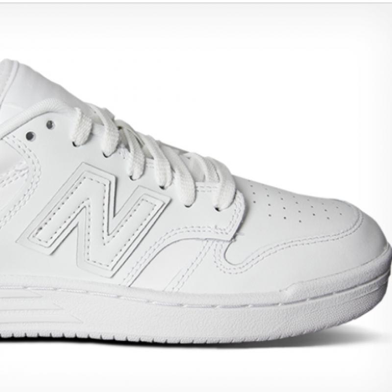 New Balance Casual Shoes Bb480l3w White Unisex Sneakers