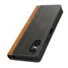 For Sony Xperia 10 VI Case Calf Texture 3 Card Slots Color Splicing Leather Phone Cover
