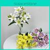 Lifelike Lily Blossom Arrangements For Wedding Venue Decor And Photography Props
