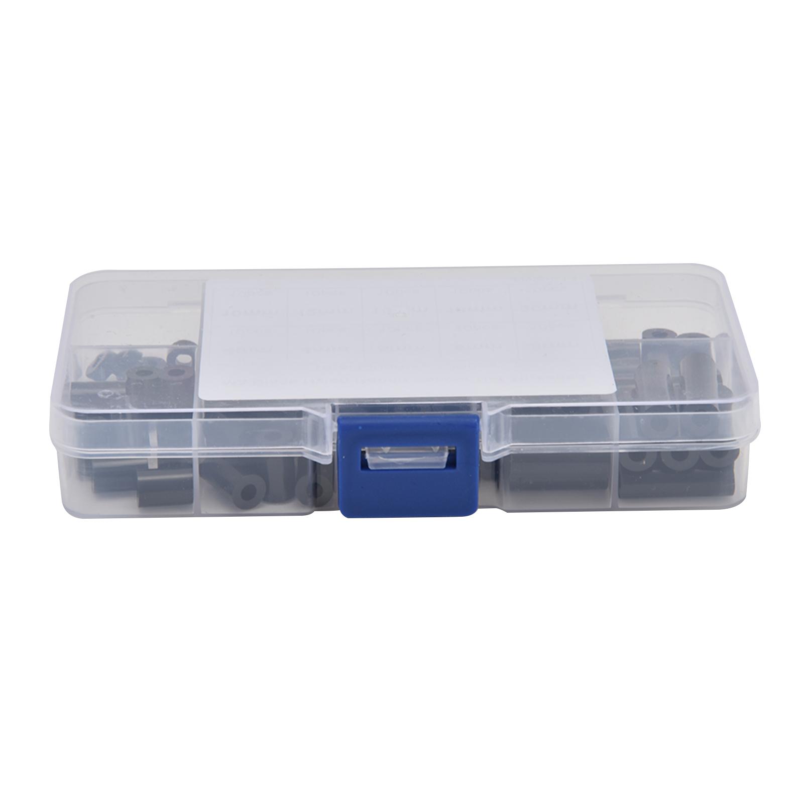 

100Pcs Insulation Spacers Cylindrical ABS Plastic Standoffs Not Threaded Assortment Kit Set
